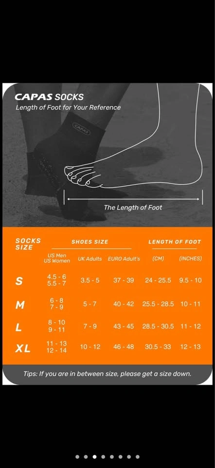 CAPAS 2mm Neoprene Sand Socks for Beach Volleyball & Water - photo 5