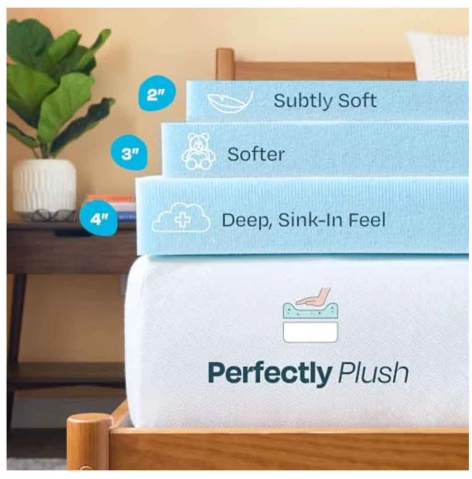 Twin Mattress Topper Foam Memory - photo 3