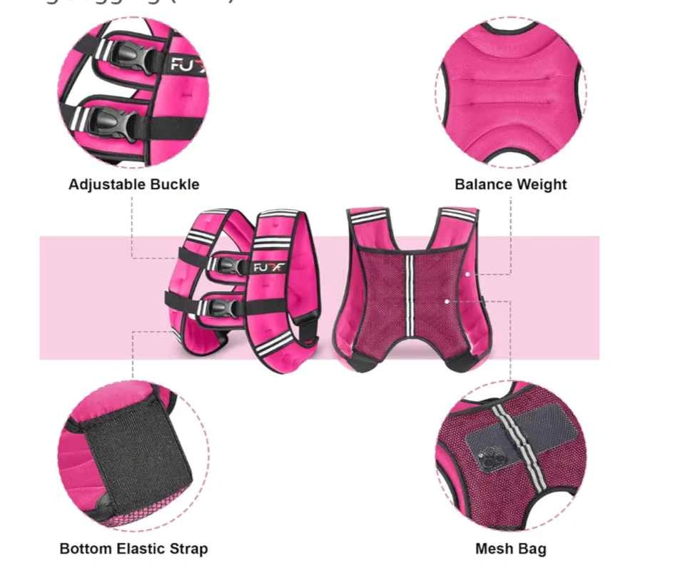10lb Weighted vest pink - photo 2