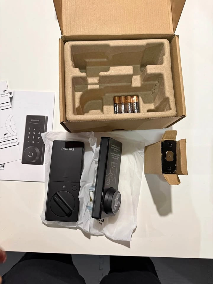 Philips Fingerprint Door Lock, Touchscreen Digital Deadbolt