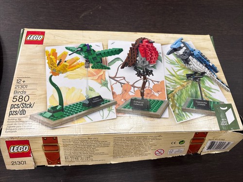 LEGO Ideas Birds 21301 - Retired & Rare - 2 Birds Complete