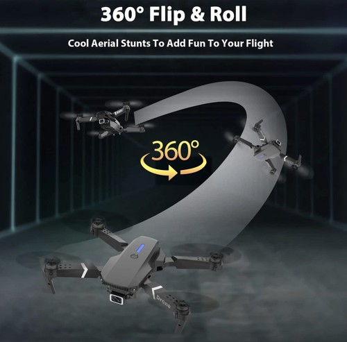 E88 Drone With HD Camera for Adults Beginners Kids, Foldable - photo 4