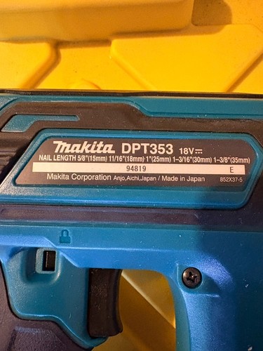 Makita DPT353 18V LXT Cordless Pin Nailer 23 Gauge - photo 3