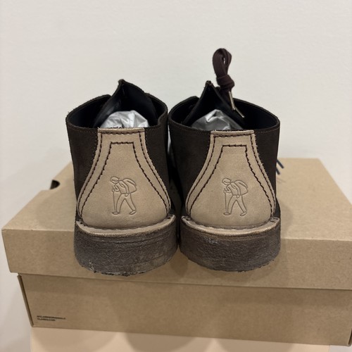 Clarks Originals Desert Trek Mens Dark Brow Suede Boots US 9.5 - photo 4
