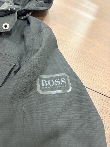 Hugo Boss Green Men’s Gore-Tex Hooded Field Jacket Black - photo 2