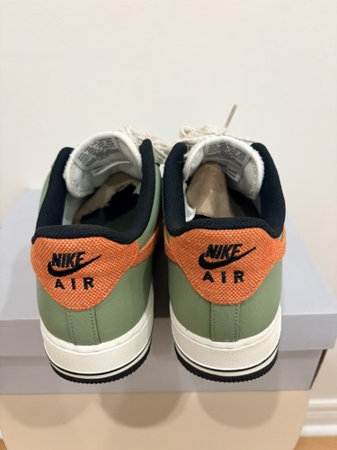 Nike Air Force 1 '07 Oil Green Orange FD0758-386 Men's Size 10 - photo 3