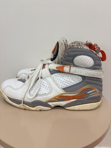 Air Jordan Retro 8 Orange Blaze Size 10 (2007 Release) - photo 3