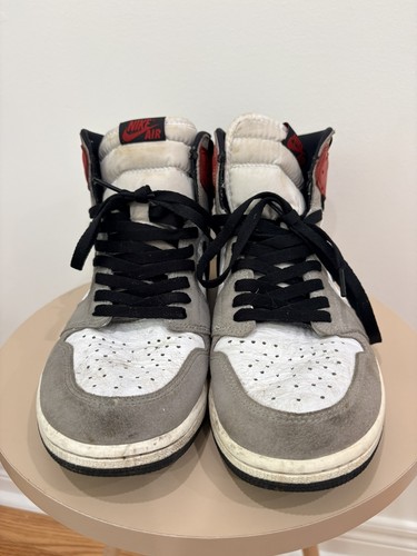 Air Jordan 1 Retro High OG Men's Size 10 Light Smoke Grey