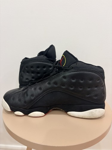 Retro Air Jordan Playoff 13 Black Men's Mid Top Sneakers Size 10 - photo 2