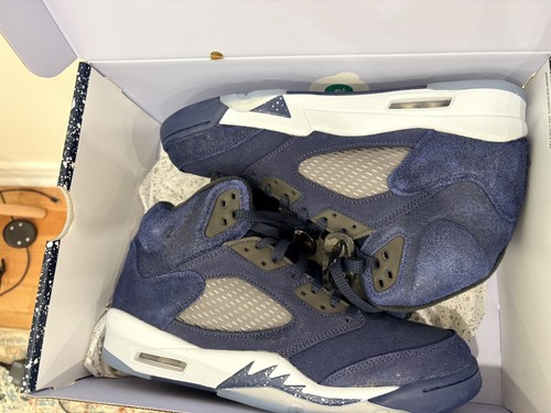JORDAN 5 - MIDNIGHT NAVY SIZE 10 DS with box RARE - photo 5