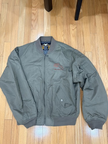 Harley Davidson Motorcycles Engine Bomber Jacket Embroidered - photo 3