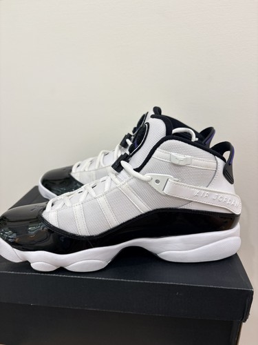 Nike Air Jordan 6 Rings Defining Moments White Black Gold - photo 4