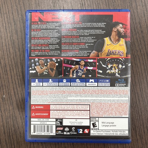 Various NBA 2K20 Games for Sony PlayStation 4 PS4 - photo 2
