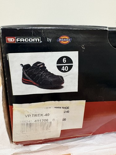 Facom By Dickies Trek Shoes VP. TREK-40 Size 6 UK 7 US NWT - photo 4