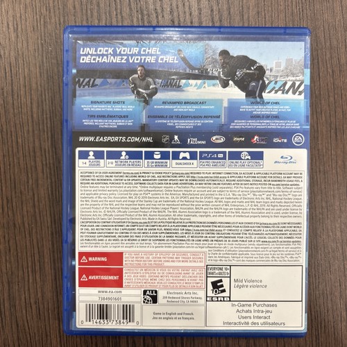 EA Sports NHL 20 PS4 PlayStation 4 - photo 3