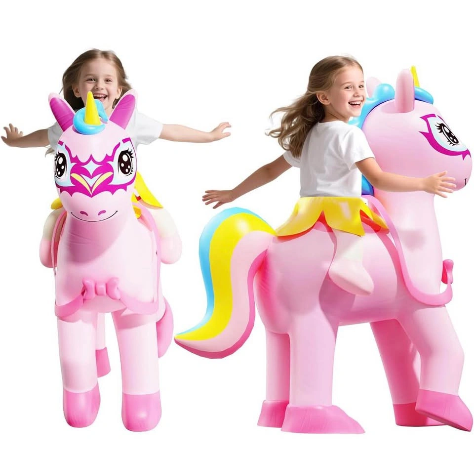Unicorn inflatable costume for 6 to 10 years - photo 4