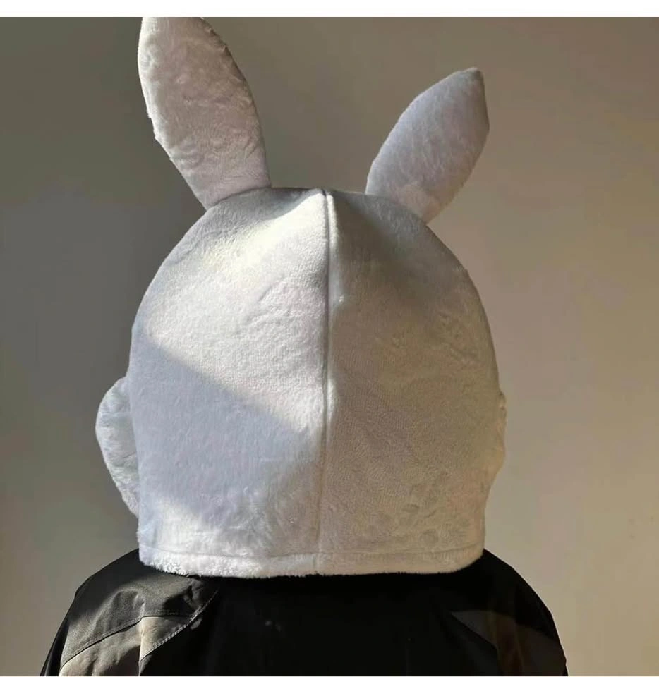Bunny head mascot head costume - photo 5