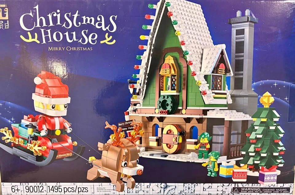 Christmas Building Blocks – Brand New