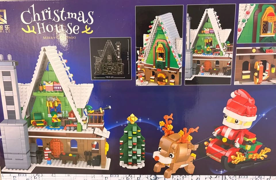 Christmas Building Blocks – Brand New - photo 2