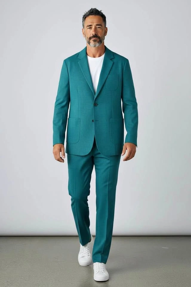 Men's Teal Suit – X-Large – Brand New