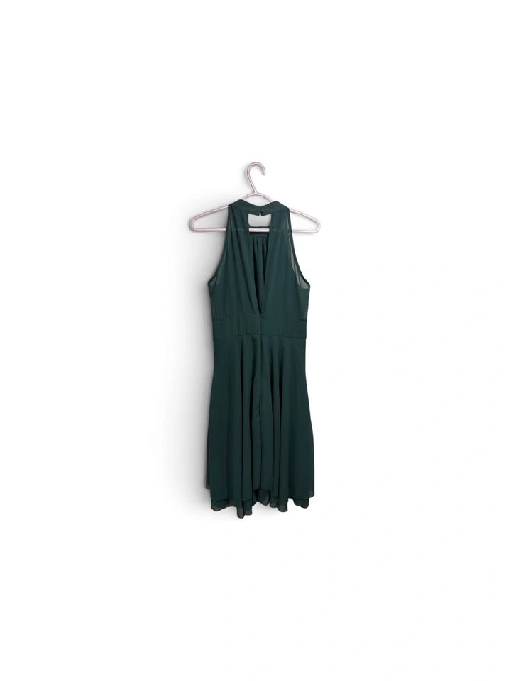 Green Halter Dress – Size L – Brand New - photo 3