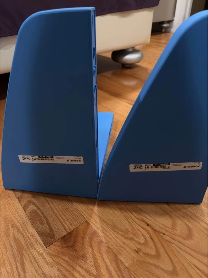 2 Blue Wall Shelves - photo 4