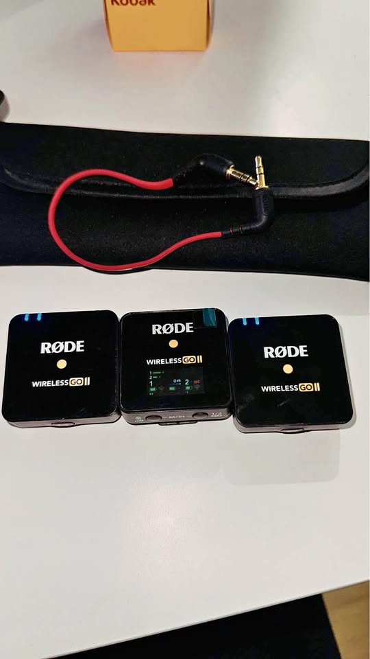 Rode go ii wireless mics