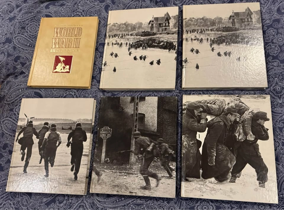 Vintage WWII History Books – Time-Life & Encyclopedia – 6 Books - photo 4