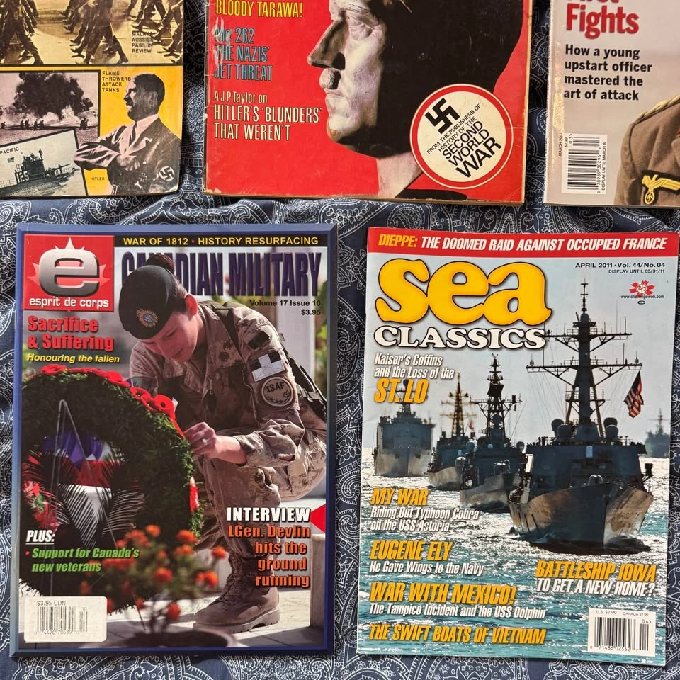 5 Military History Magazines – WWII, Hitler, Rommel & Vietnam - photo 3