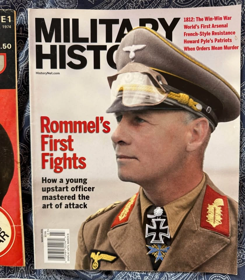 5 Military History Magazines – WWII, Hitler, Rommel & Vietnam - photo 4