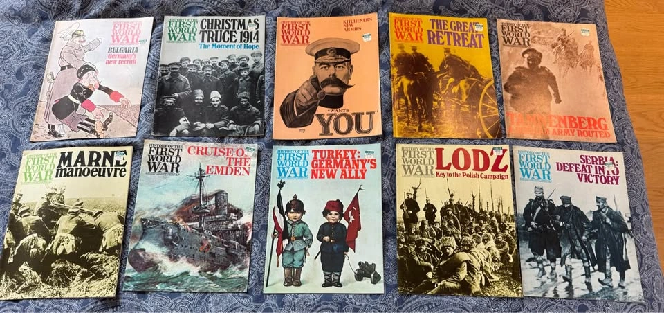 36 Vintage WWI Military History Magazines Collection - photo 2