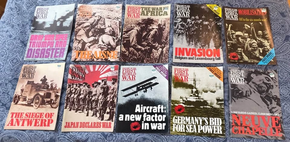 36 Vintage WWI Military History Magazines Collection - photo 3