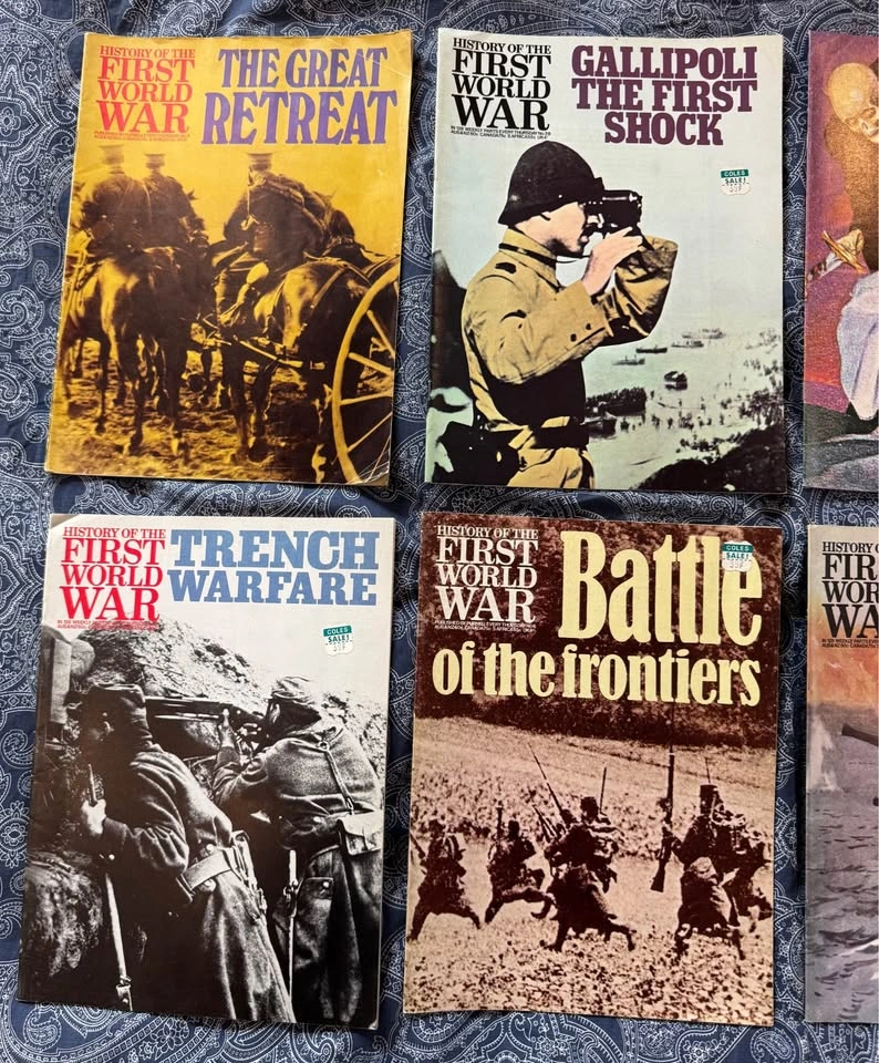 36 Vintage WWI Military History Magazines Collection - photo 5