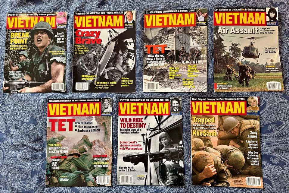 Vintage VIETNAM Magazine Collection – 7 Issues