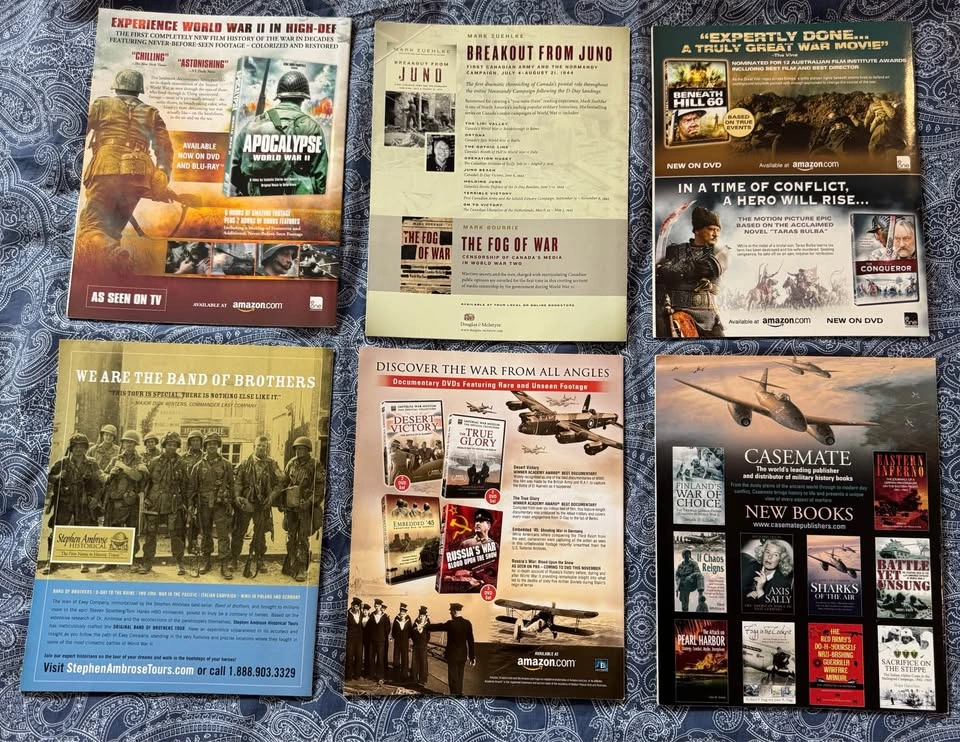 WWII History Magazine Collection – 6 Vintage Military Issues - photo 4