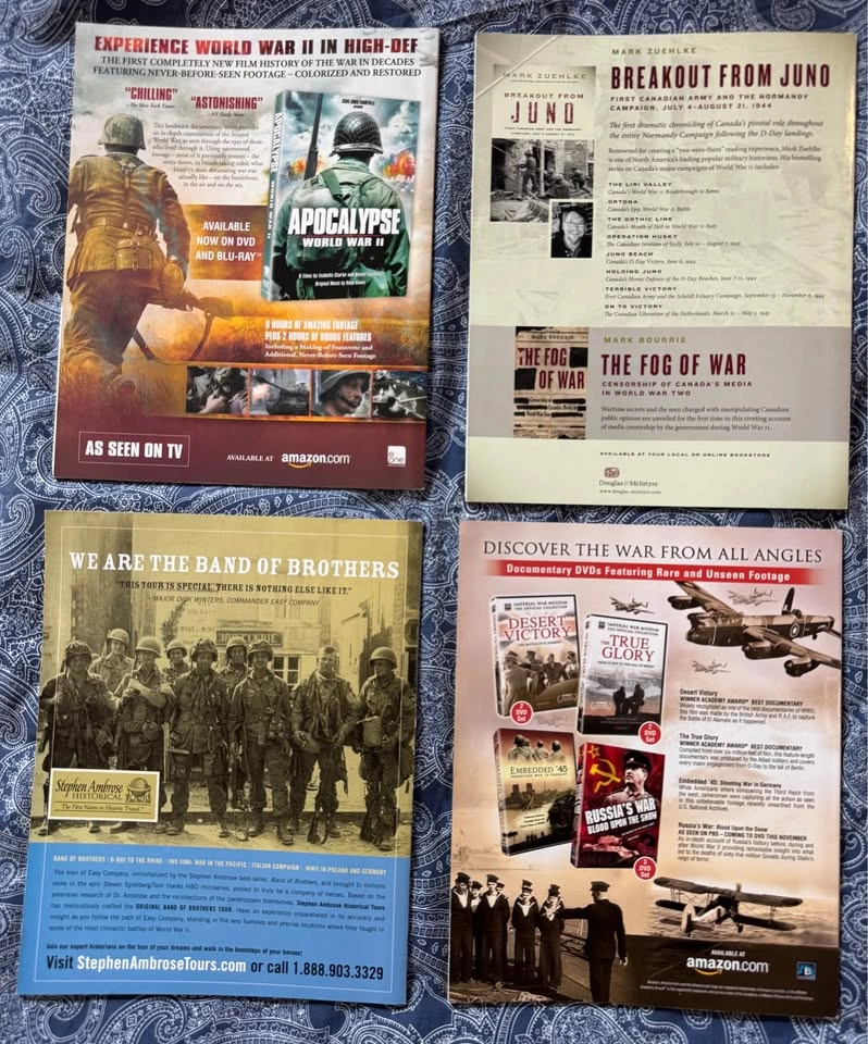 WWII History Magazine Collection – 6 Vintage Military Issues - photo 5