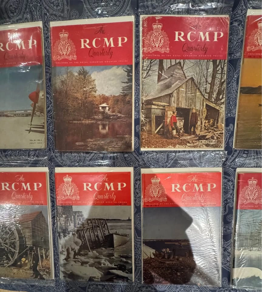 Vintage RCMP Quarterly Magazine Collection 1960s-1970s - photo 3