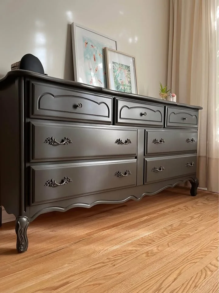 Elegant French Provincial Style Dresser image indicator(3)