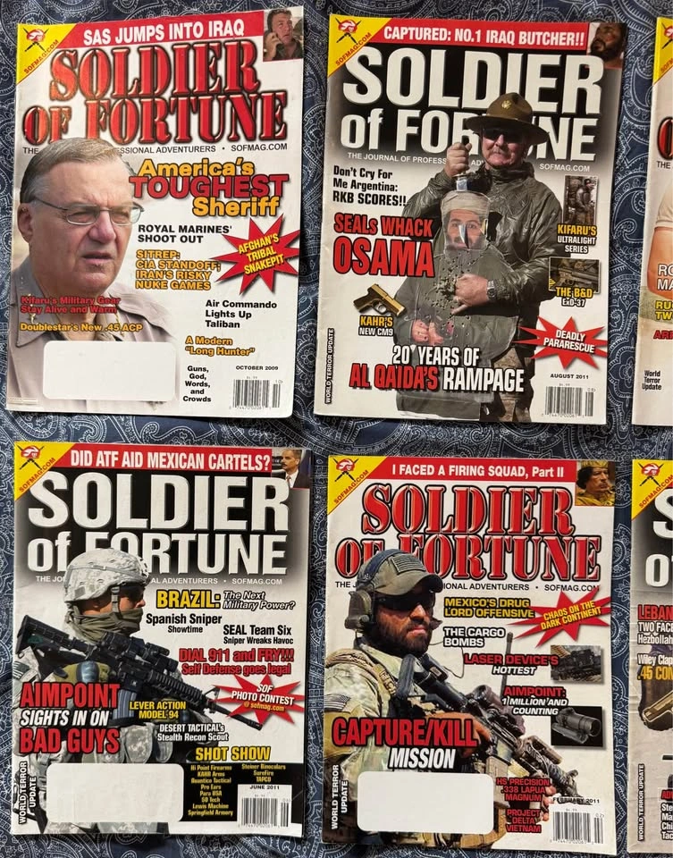 Soldier of Fortune Magazine Collection – 10 Issues - photo 2