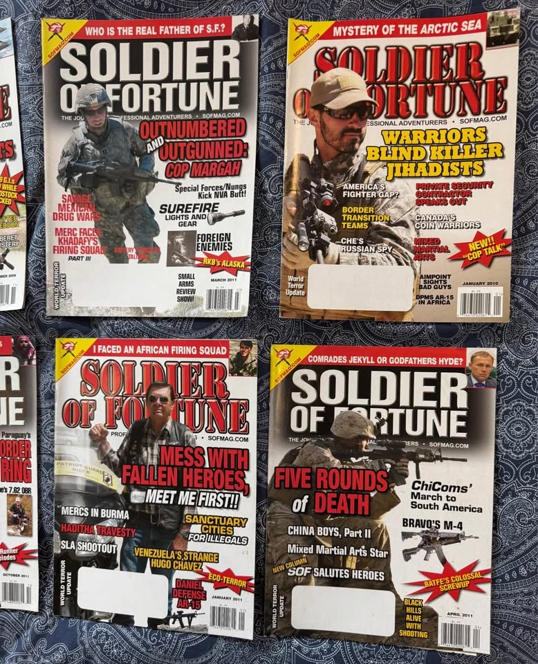 Soldier of Fortune Magazine Collection – 10 Issues - photo 4