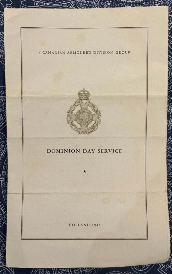 WWII Canadian Military Lot – 1945 Holland Service + DVD - photo 3