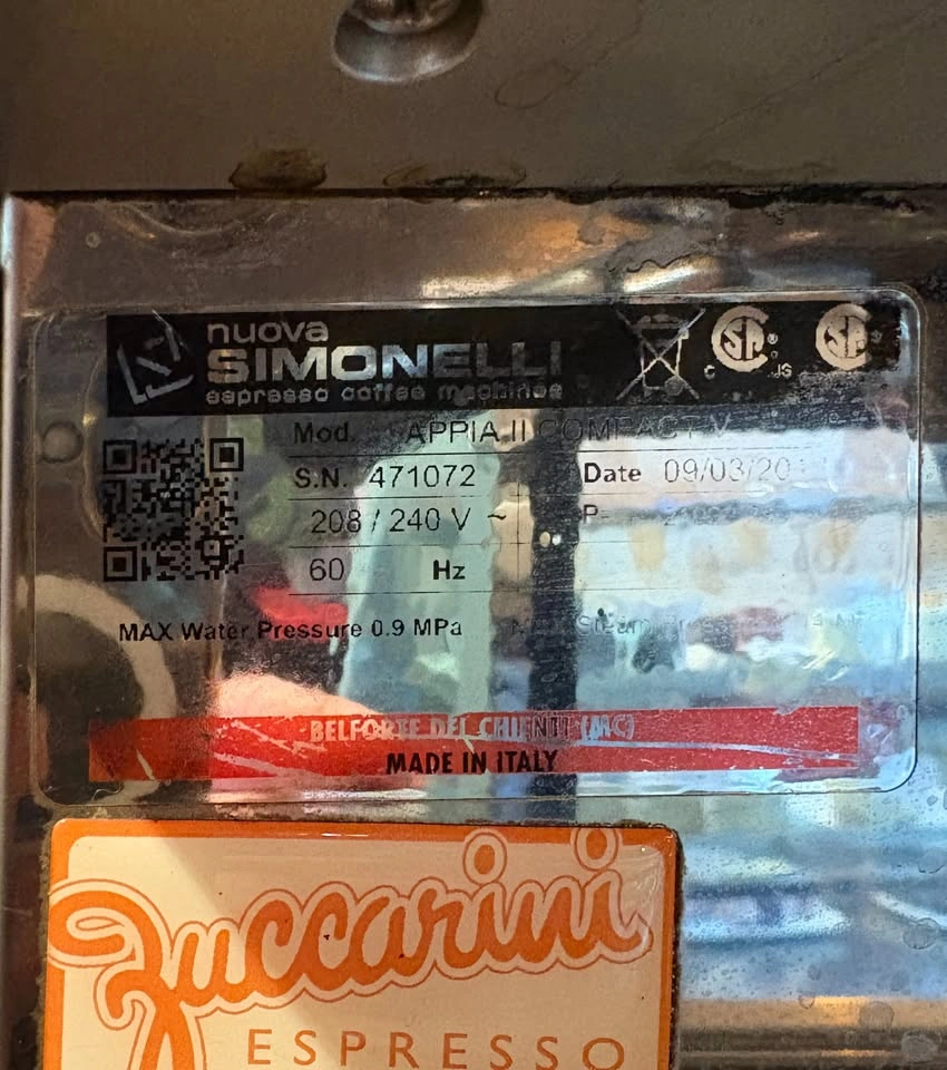 Nuova Simonelli Espresso Machine | Sep 28 Auction - photo 4