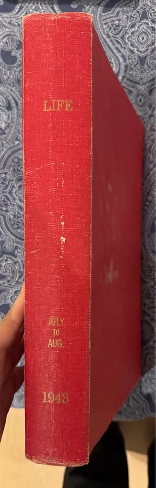 Vintage LIFE Magazine Bound Volumes – 1943, 1952, 1956 & 1961 - photo 3