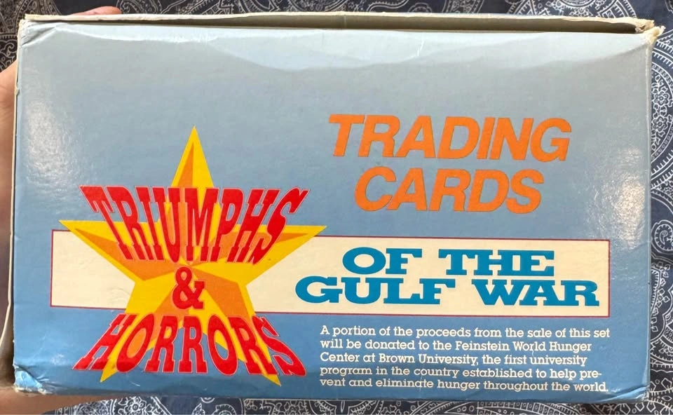 1991 Triumphs & Horrors Gulf War Trading Cards - 24 Sealed Sets - photo 3