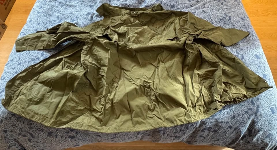 Vintage 1981 Canadian Forces OG107 Wet Weather Field Jacket - photo 5