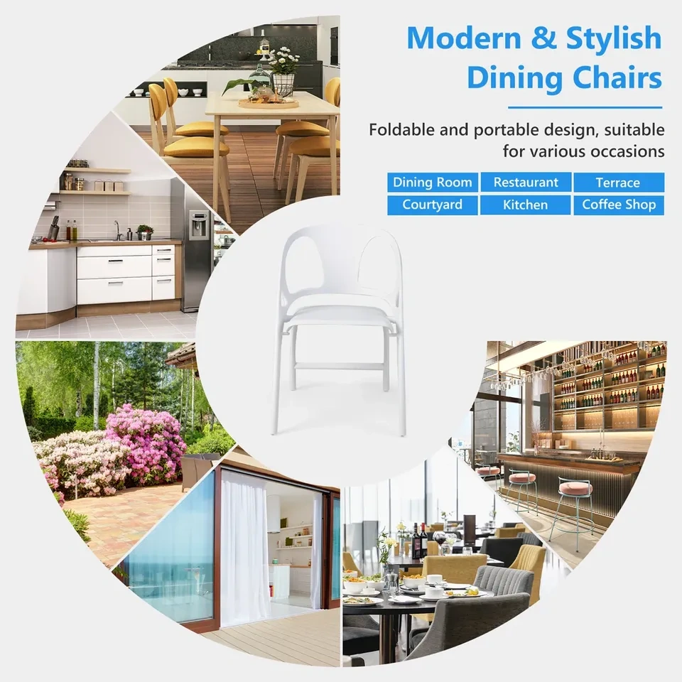 ALMOST NEW Murraysville 17.5'' H Folding Side Chairs - photo 4