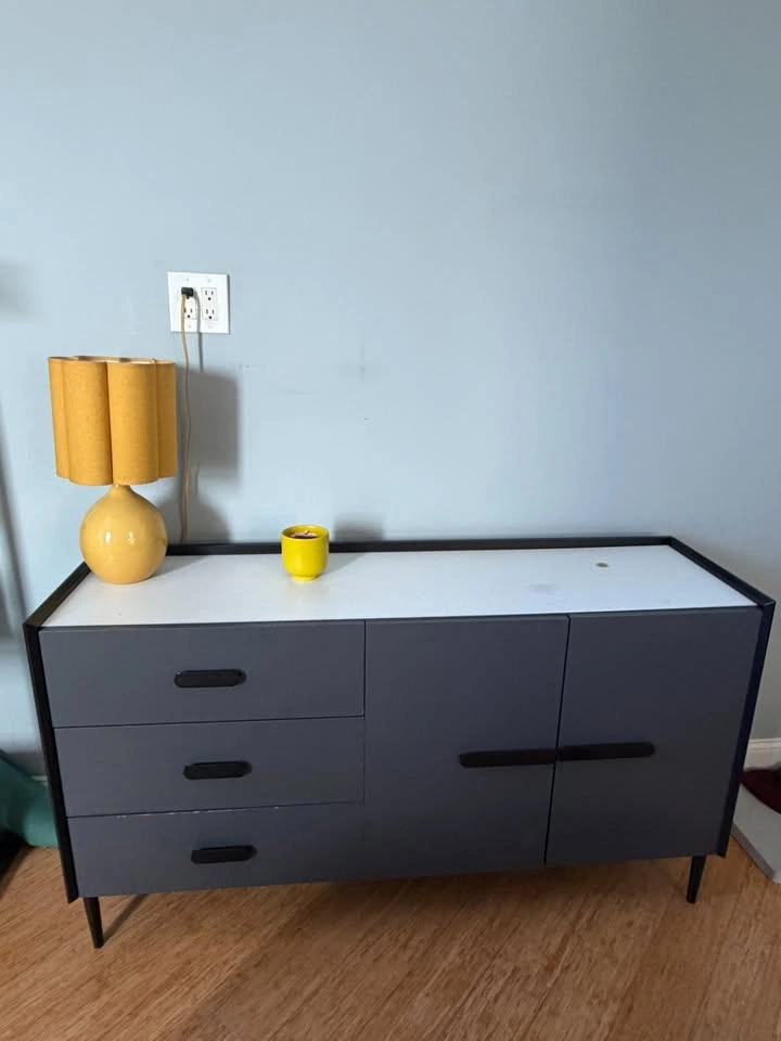 MCM Retro Atomic Sideboard / Console Table - photo 3