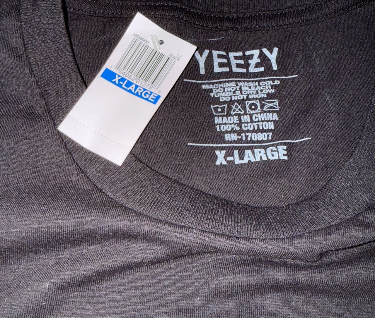 Yeezy Kanye West Graduation Bear Graphic Tee Size XL Black - photo 3