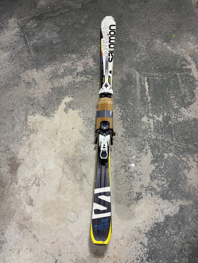 Salomon Powerline 162 cm downhill skis with Salomon binding - photo 2