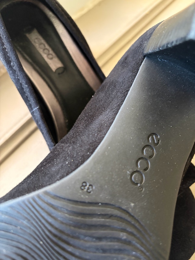 ECCO Black Suede Pumps – EU 38 / Women’s 7–7.5 - photo 5